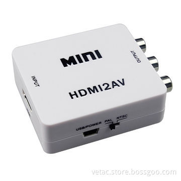 Mini HDMI to AV Converter, Micro HDMI Converter